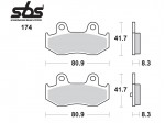 Τακάκια SBS 174HF (FA411)(FD326)